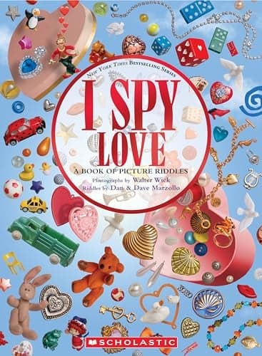 Cover of I Spy Love: A Book of Picture Riddles