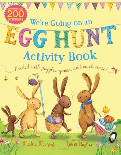 Cover of We're Going on an Egg Hunt Activity Book (The Bunnies of Hoppity Hill)