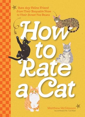 Cover of How to Rate a Cat: Rate Any Feline Friend From Their Boopable Nose to Their Sweet Toe Beans