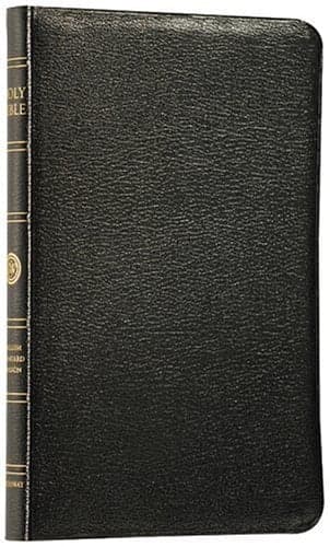 Cover of ESV Thinline Bible (Black Genuine Leather)