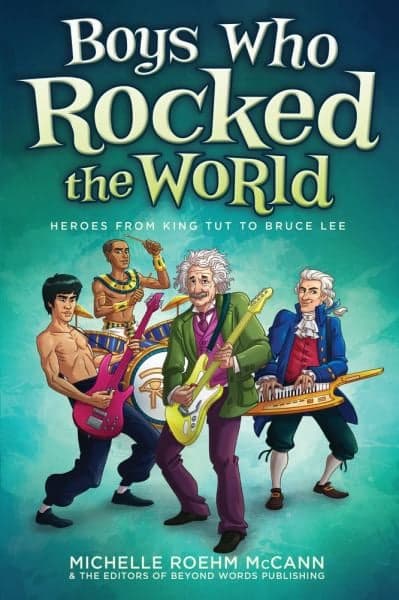 Cover of Boys Who Rocked the World: Heroes from King Tut to Bruce Lee