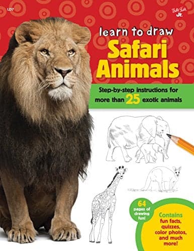 Cover of Safari Animals (Learn to Draw)