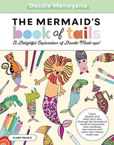 Cover of The Mermaid's Book of Tails (Create & Color)