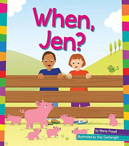 Cover of When, Jen? (Word Families, Amicus Reader)