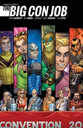 Cover of Palmiotti and Brady's The Big Con Job