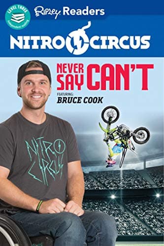 Cover of Never Say Can't (Nitro Circus Ripley Readers, Level 3)