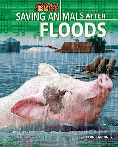 Cover of Saving Animals After Floods (Rescuing Animals From Disasters)