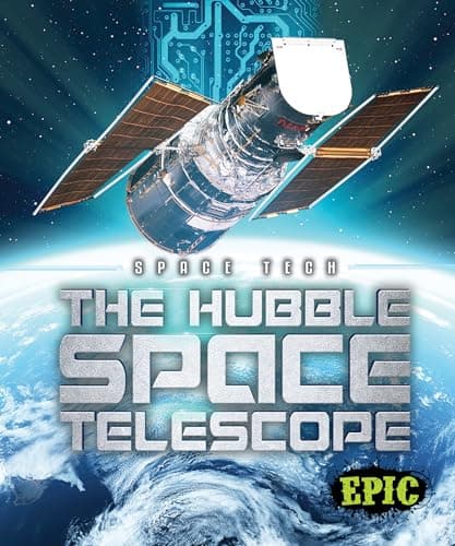 Cover of The Hubble Space Telescope (Space Tech)