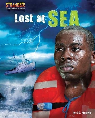 Cover of Lost at Sea (Stranded! Testing the Limits of Survival)