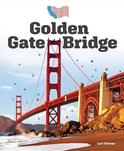 Cover of Golden Gate Bridge (Landmarks of America)