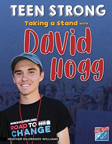 Cover of Taking a Stand With David Hogg (Teen Strong)