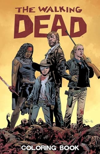 Cover of The Walking Dead Coloring Book