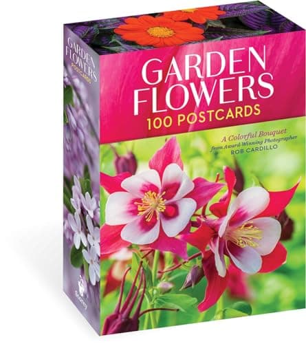 Cover of Garden Flowers: 100 Postcards