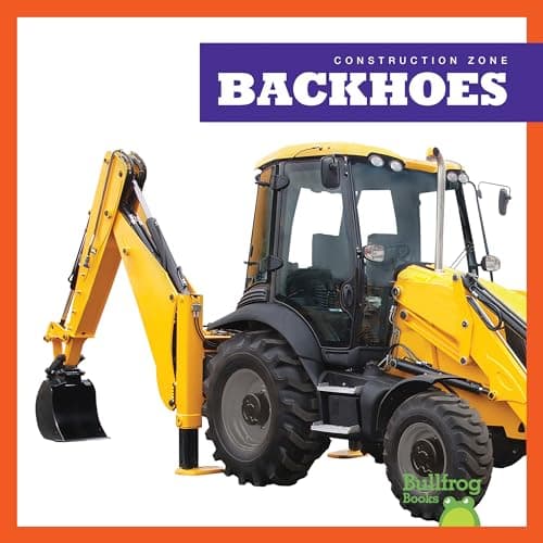 Cover of Backhoes (Construction Zone)