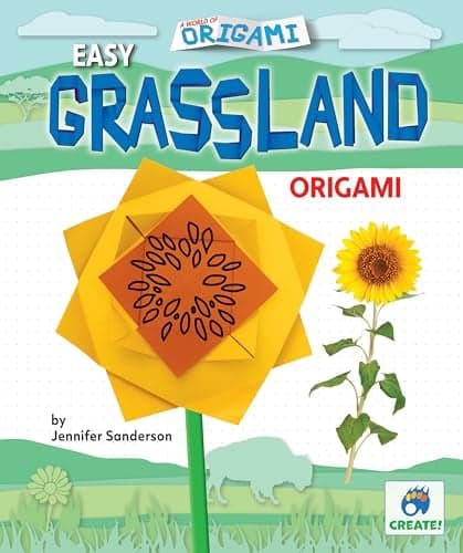 Cover of Easy Grassland Origami (A World of Origami)
