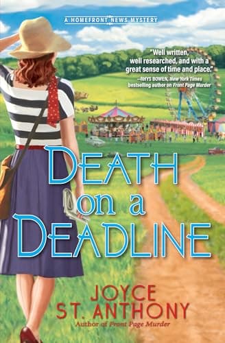Cover of Death on a Deadline (A Homefront News Mystery)