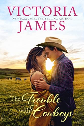 Cover of The Trouble with Cowboys (Wishing River, Bk. 1)