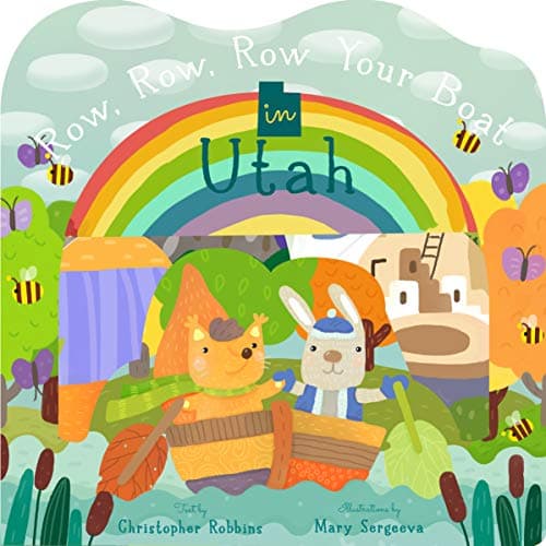 Cover of Row Row Row Your Boat in Utah (Row, Row, Row Your Boat Regional Board Books)