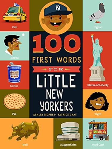 Cover of 100 First Words for Little New Yorkers