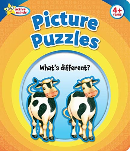 Cover of Picture Puzzles (Active Minds)