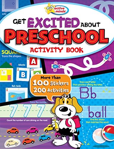 Cover of Get Excited About Preschool Activity Book (Active Minds)