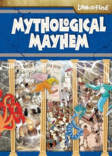Cover of Mythological Mayhem Look and Find