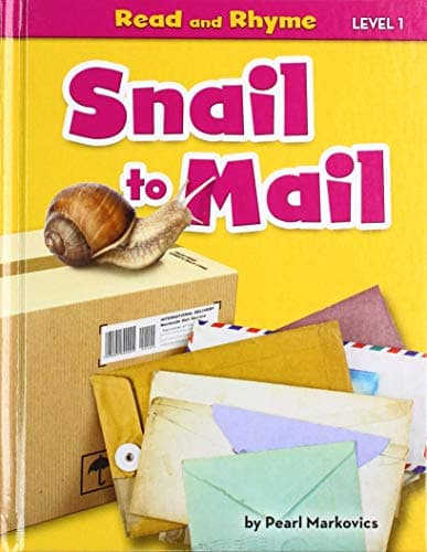 Cover of Snail to Mail (Read and Rhyme, Level 1)