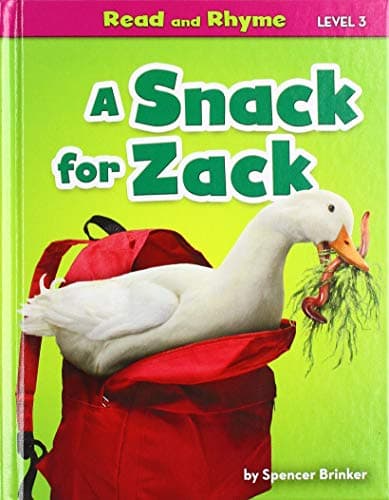 Cover of A Snack for Zack (Read and Rhyme, Level 3)