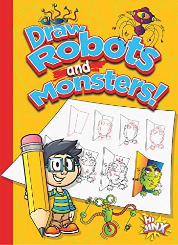 Cover of Draw Robots and Monsters! (Silly Sketcher)