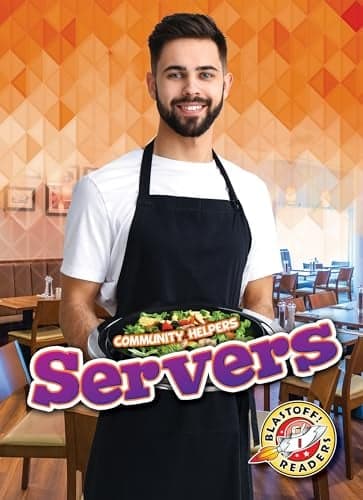 Cover of Servers (Community Helpers, Blastoff! Readers, Level 1)