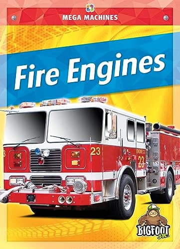 Cover of Fire Engines (Mega Machines)