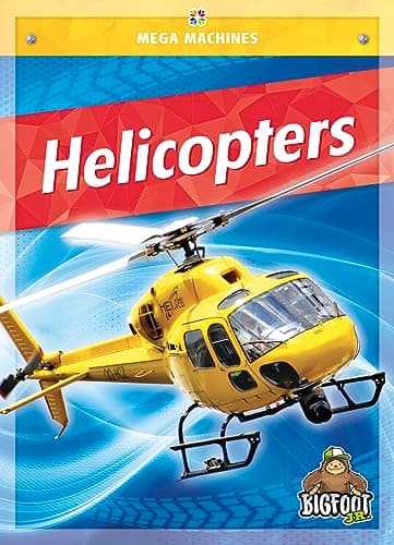 Cover of Helicopters (Mega Machines)