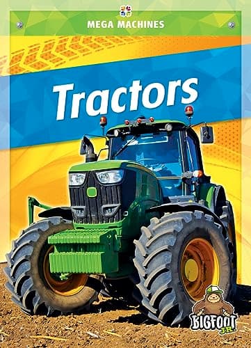 Cover of Tractors (Mega Machines)
