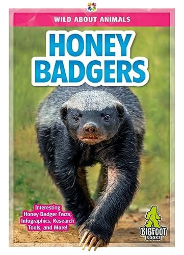 Cover of Honey Badgers (Wild About Animals)