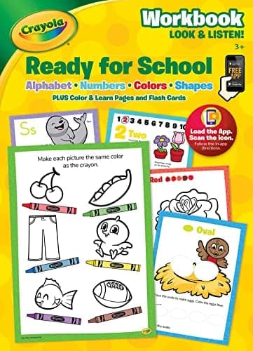 Cover of Ready for School Workbook (Crayola)