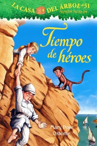 Cover of Tiempo de Haeroes (La Casa Del Arbol: Mision Merlin, Bk. 51)