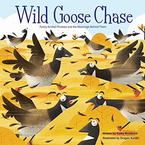 Cover of Wild Goose Chase: Funny Animal Phrases and the Meanings Behind Them (Wonderful Words)