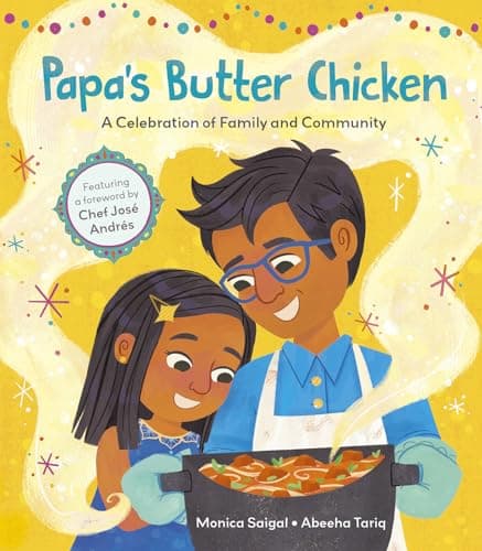 Cover of Papa's Butter Chicken: A Celebration of Family and Community