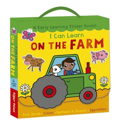 Cover of I Can Learn On the Farm (First Words/Colors/Numbers and Shapes/Opposites)