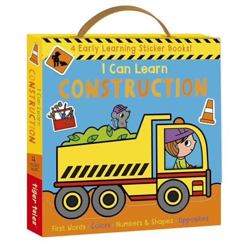 Cover of I Can Learn Construction (First Words/Colors/Numbers and Shapes/Opposites)