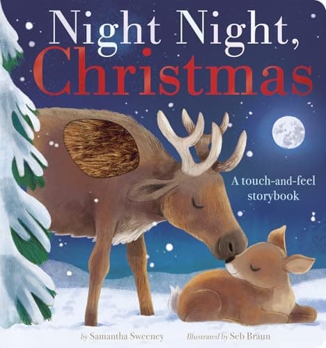 Cover of Night Night, Christmas: A Touch-And-Feel storybook