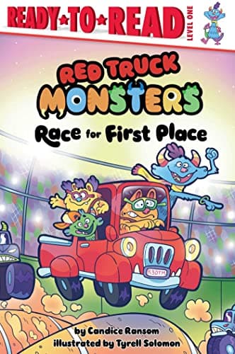 Cover of Race for First Place (Red Truck Monsters, Ready-To-Read, Level 1)