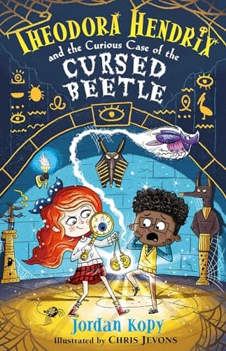 Cover of Theodora Hendrix and the Curious Case of the Cursed Beetle (Theodora Hendrix, Bk. 2)