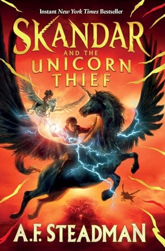 Cover of Skandar and the Unicorn Thief (Skandar, Bk. 1)