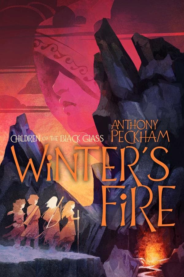 Cover of Winter's Fire (Children of the Black Glass, Bk. 2)