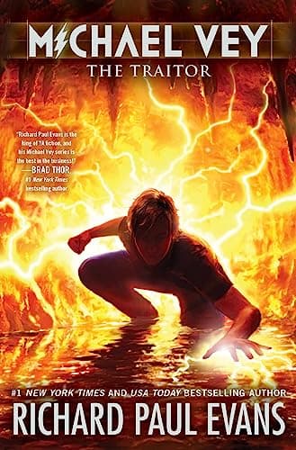 Cover of The Traitor (Michael Vey, Bk. 9)