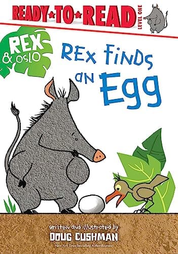 Cover of Rex Finds an Egg (Rex & Oslo, Ready-To-Read, Level 1)