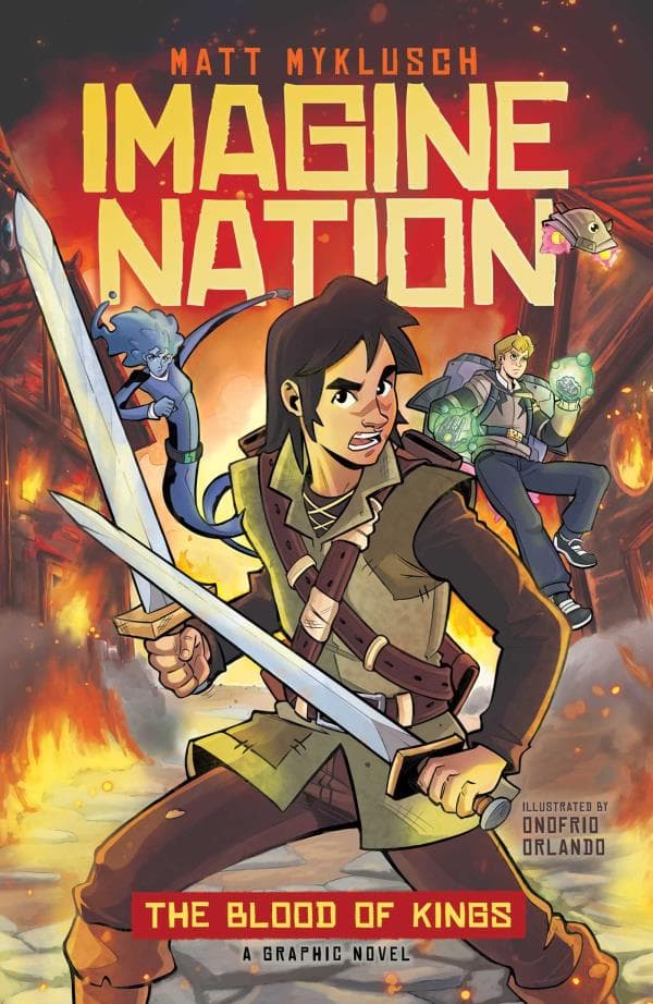 Cover of The Blood of Kings (Imagine Nation, Volume 1)