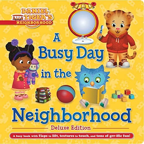 Cover of A Busy Day in the Neighborhood (Daniel Tiger's Neighborhood, Deluxe Edition)