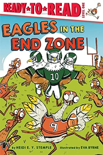 Cover of Eagles in the End Zone (Ready-To-Read, Level 1)